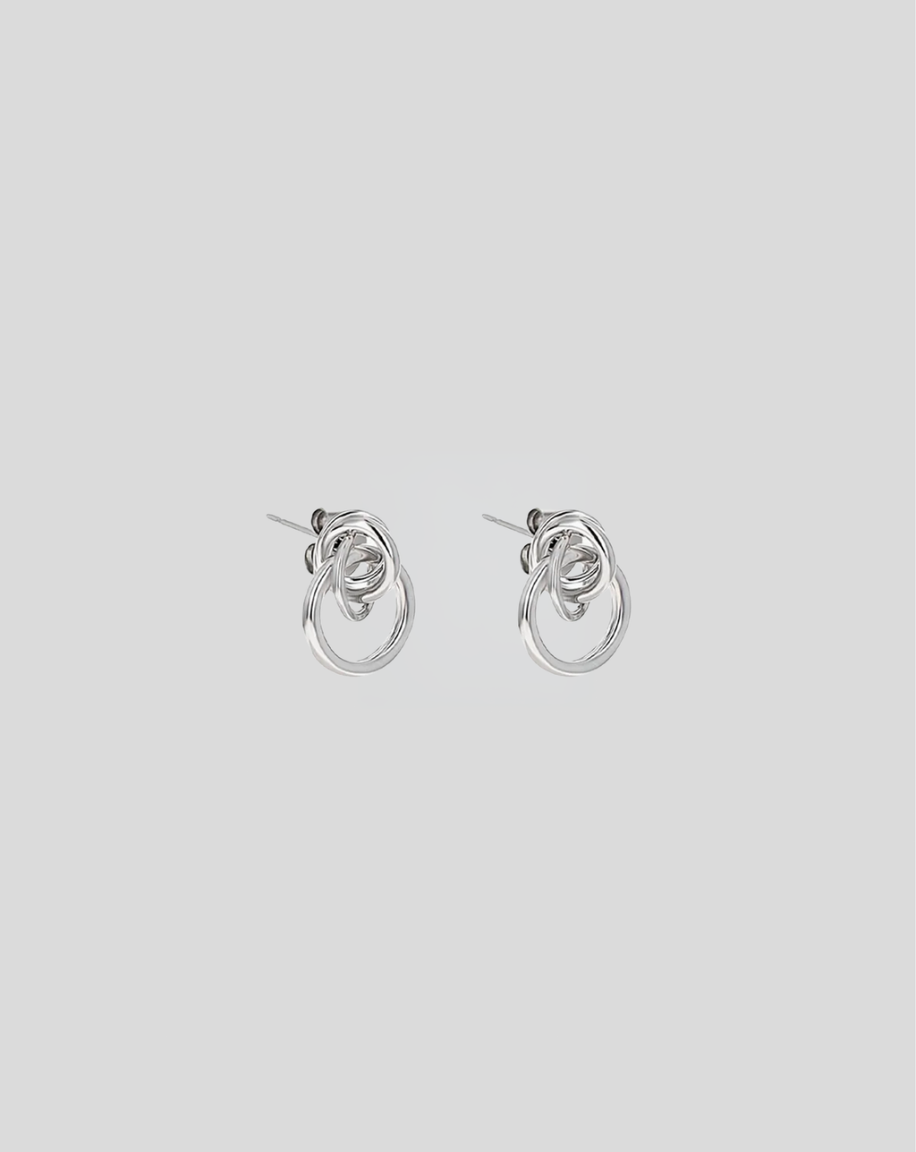 Cara earrings - Palladium