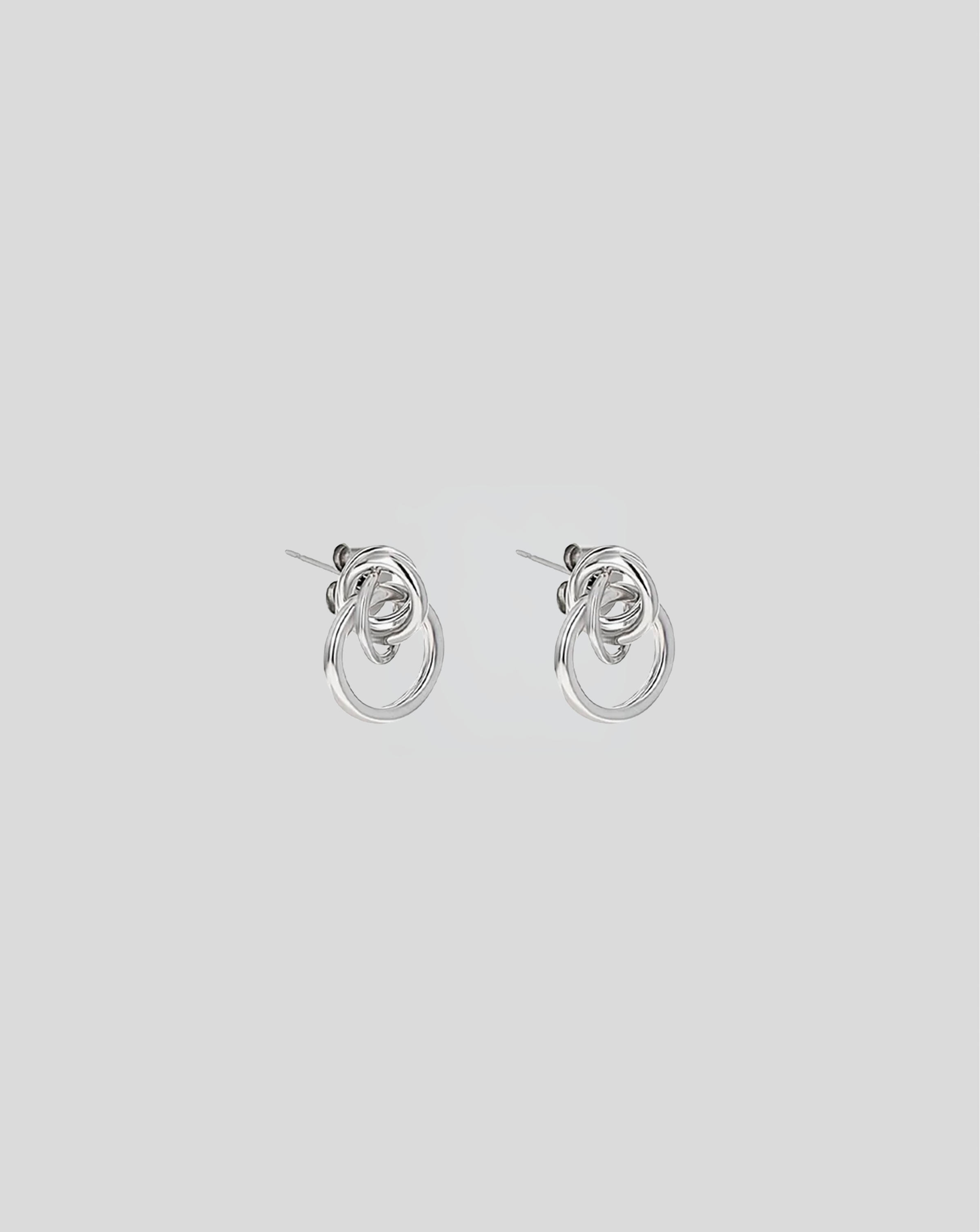 Cara earrings - Palladium