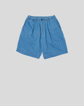 Pleated Track Short - Wash Indigo