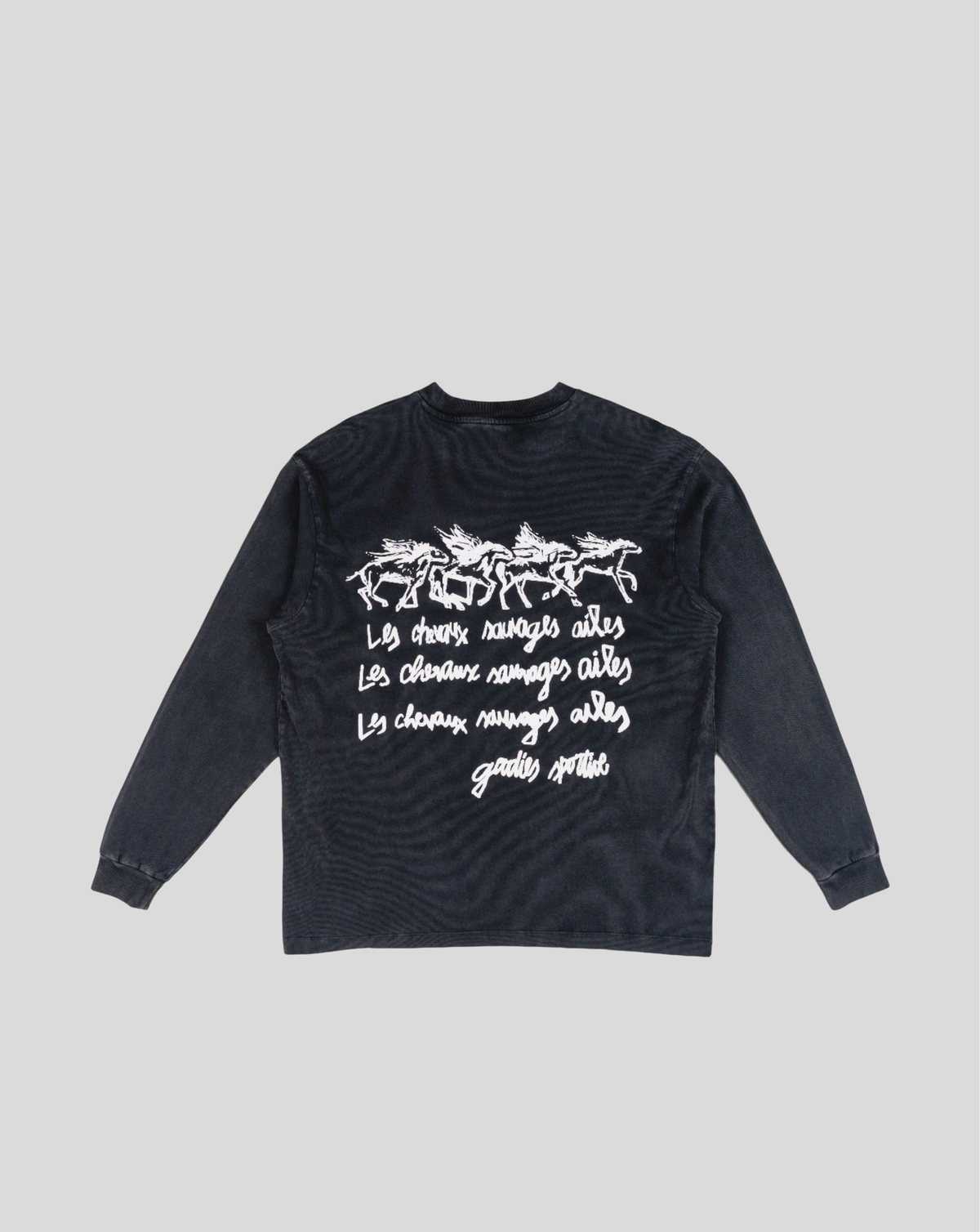 Goodies Sportive - Chevaux Sauvages - Grey Fadeout