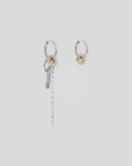 Kali earrings - Gold & Palladium