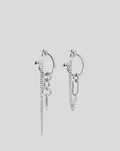Allen earrings - Palladium