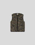 Zip Gilet - Charcoal Dolce fleece