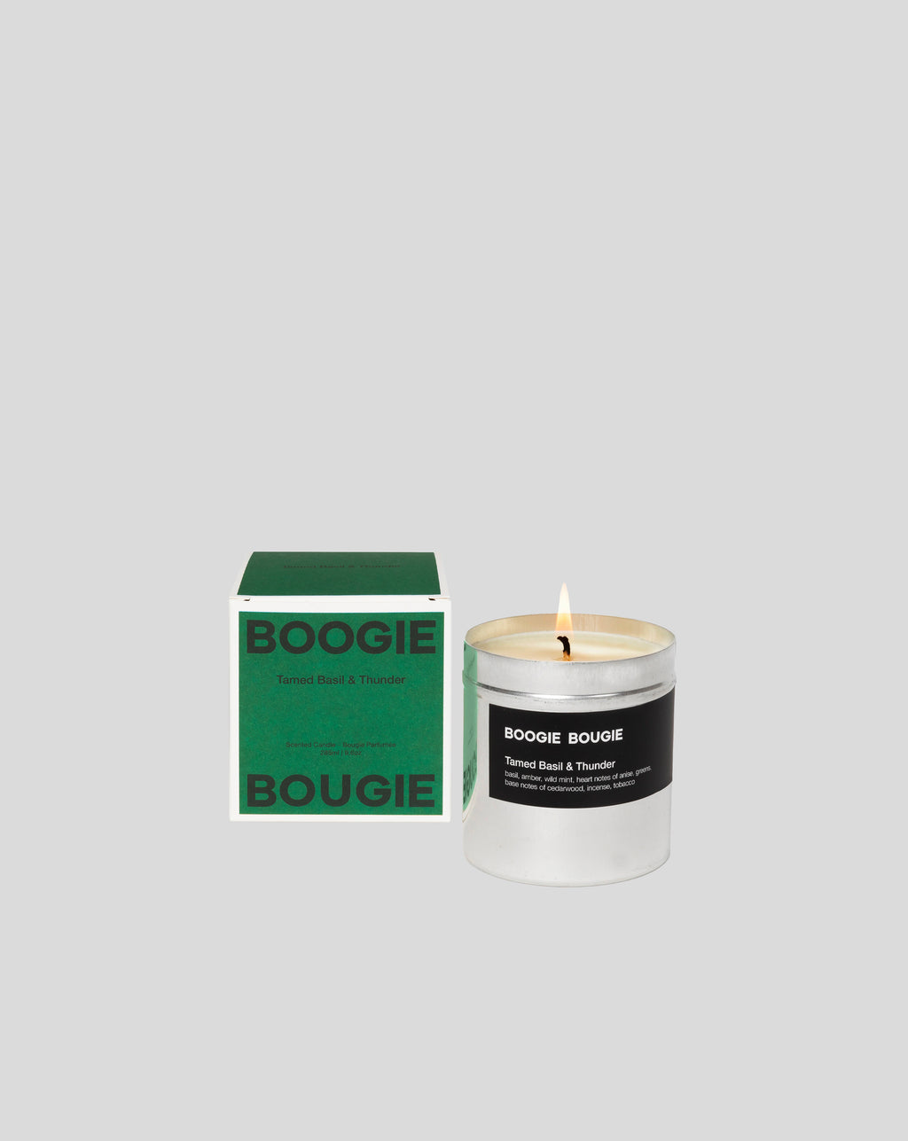 Candle - Tamed Basil & Thunder