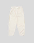 Pleated Track Pant - Ecru