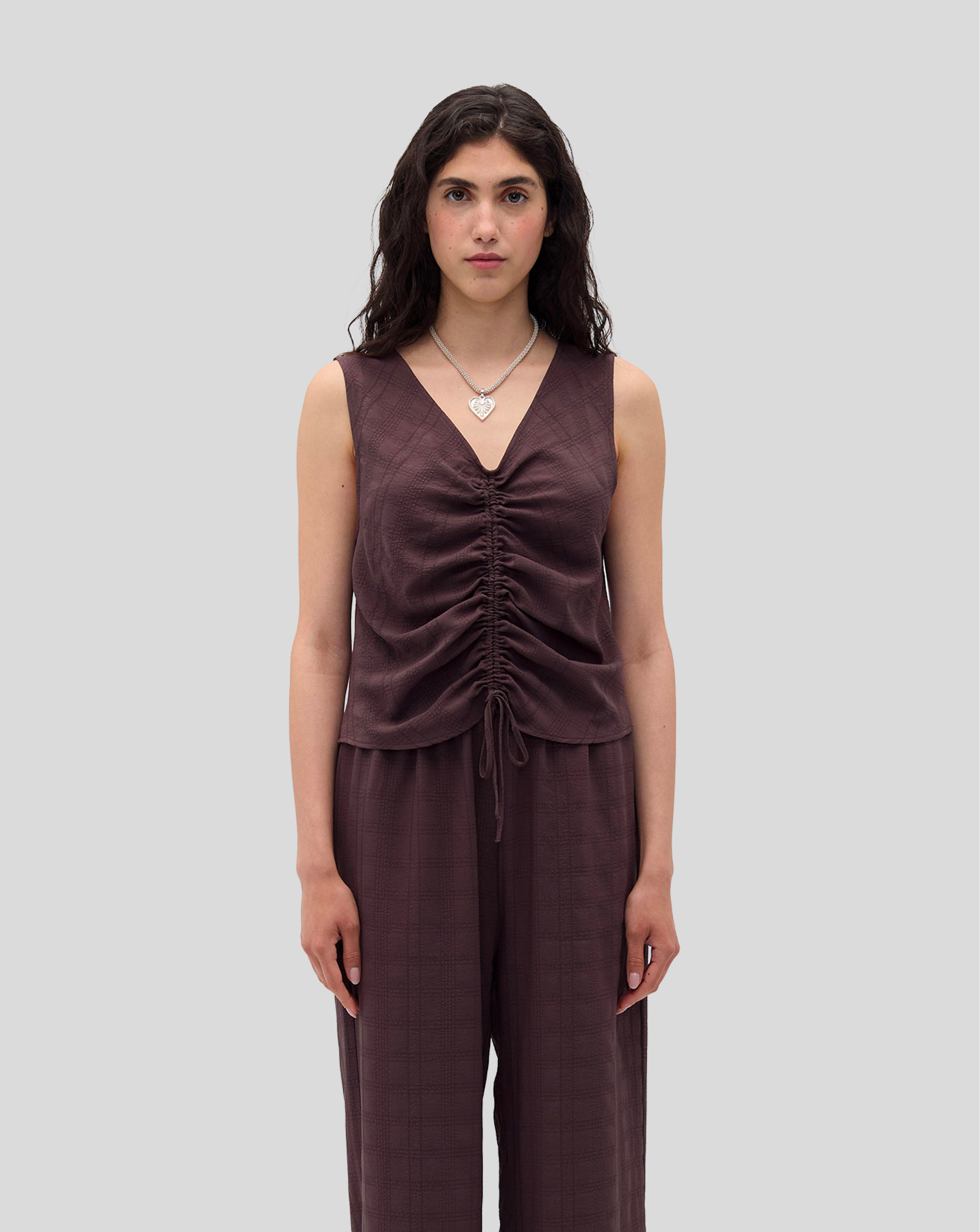 Bisou Top - Brown
