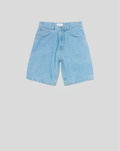 Worker Short - Blue Heavy Bleach