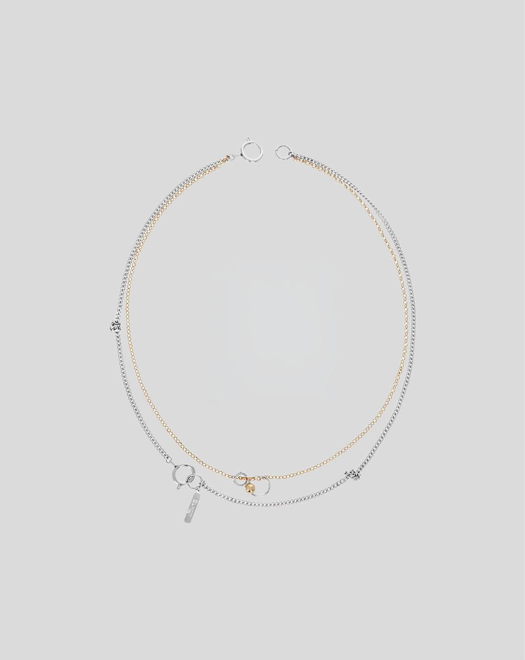 Clark Necklace - Gold & Palladium