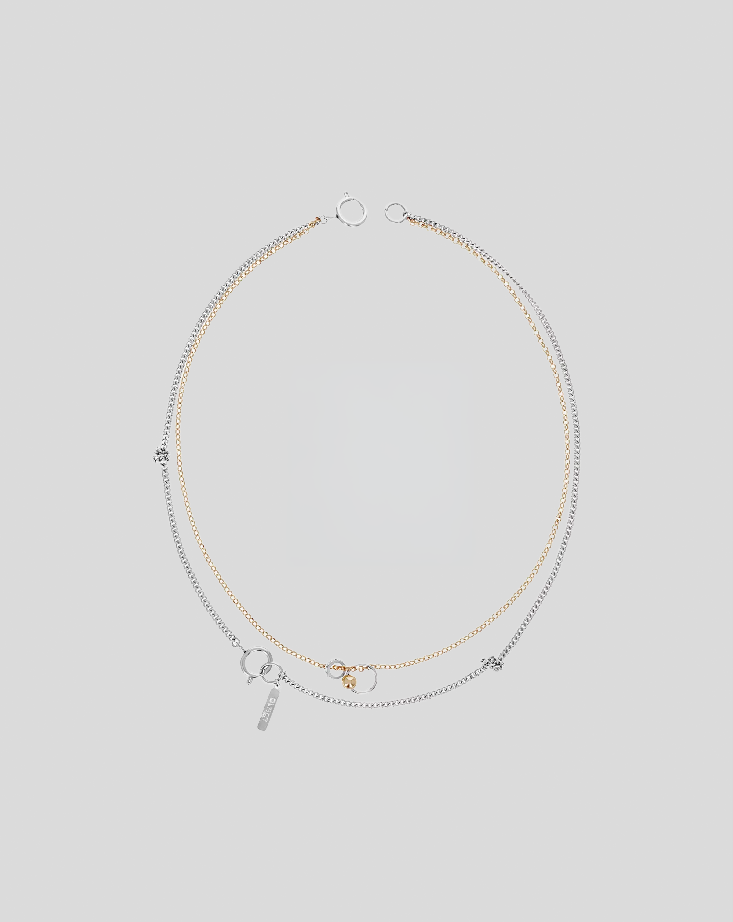 Clark Necklace - Gold & Palladium