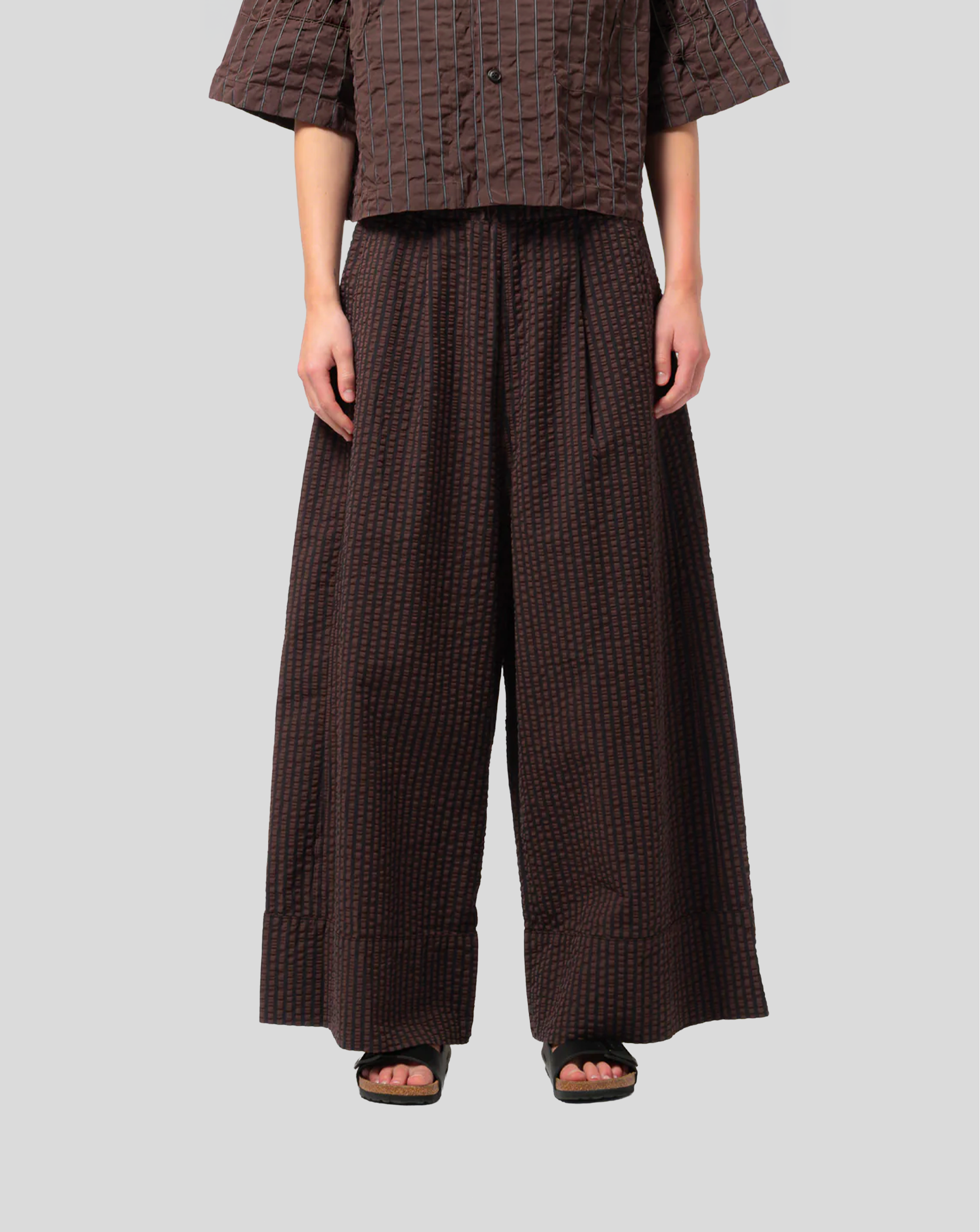 Culotte - Coffee/Navy