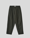 Pleated Track Brushed - Olive