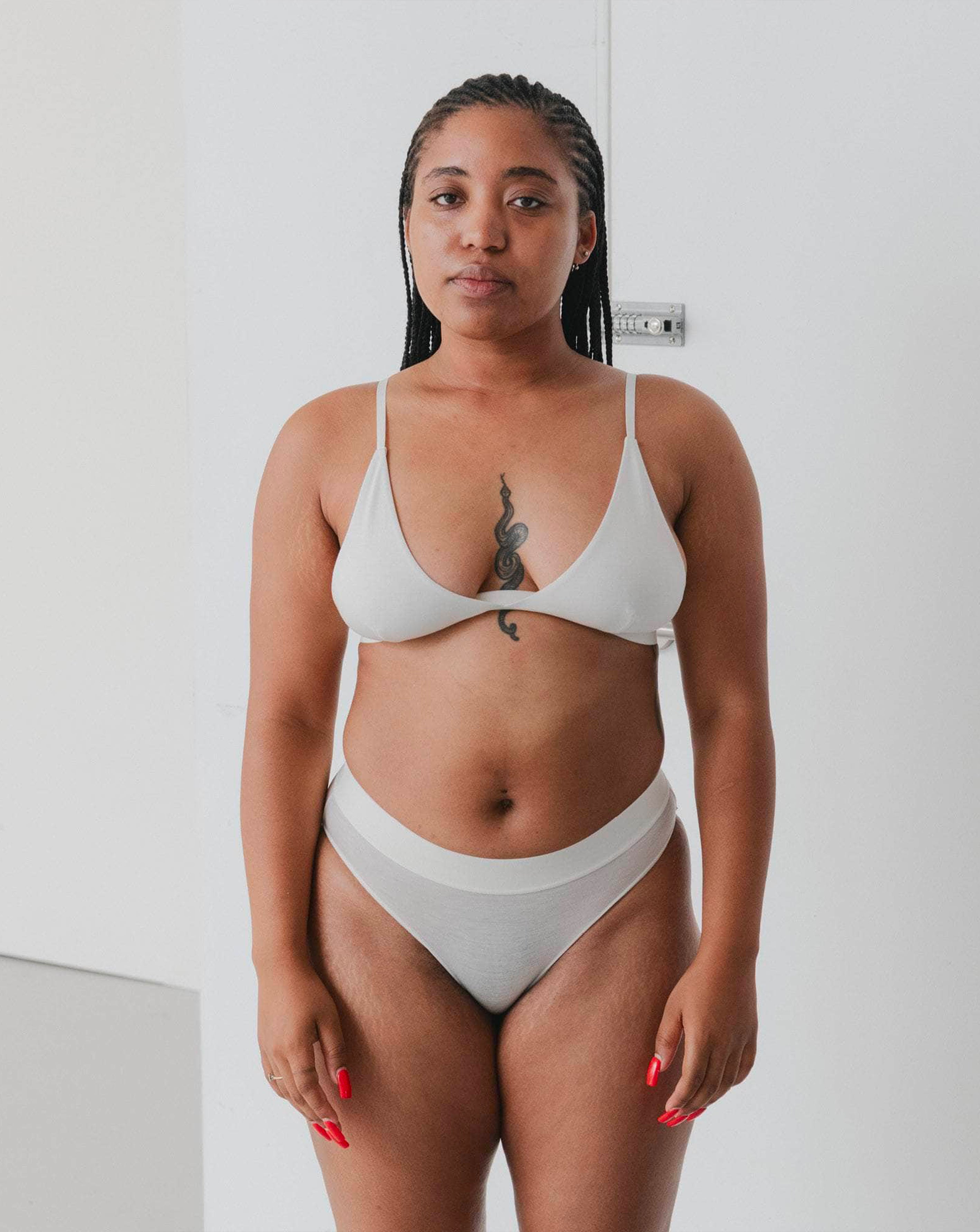 Triangle Bra - Undyed