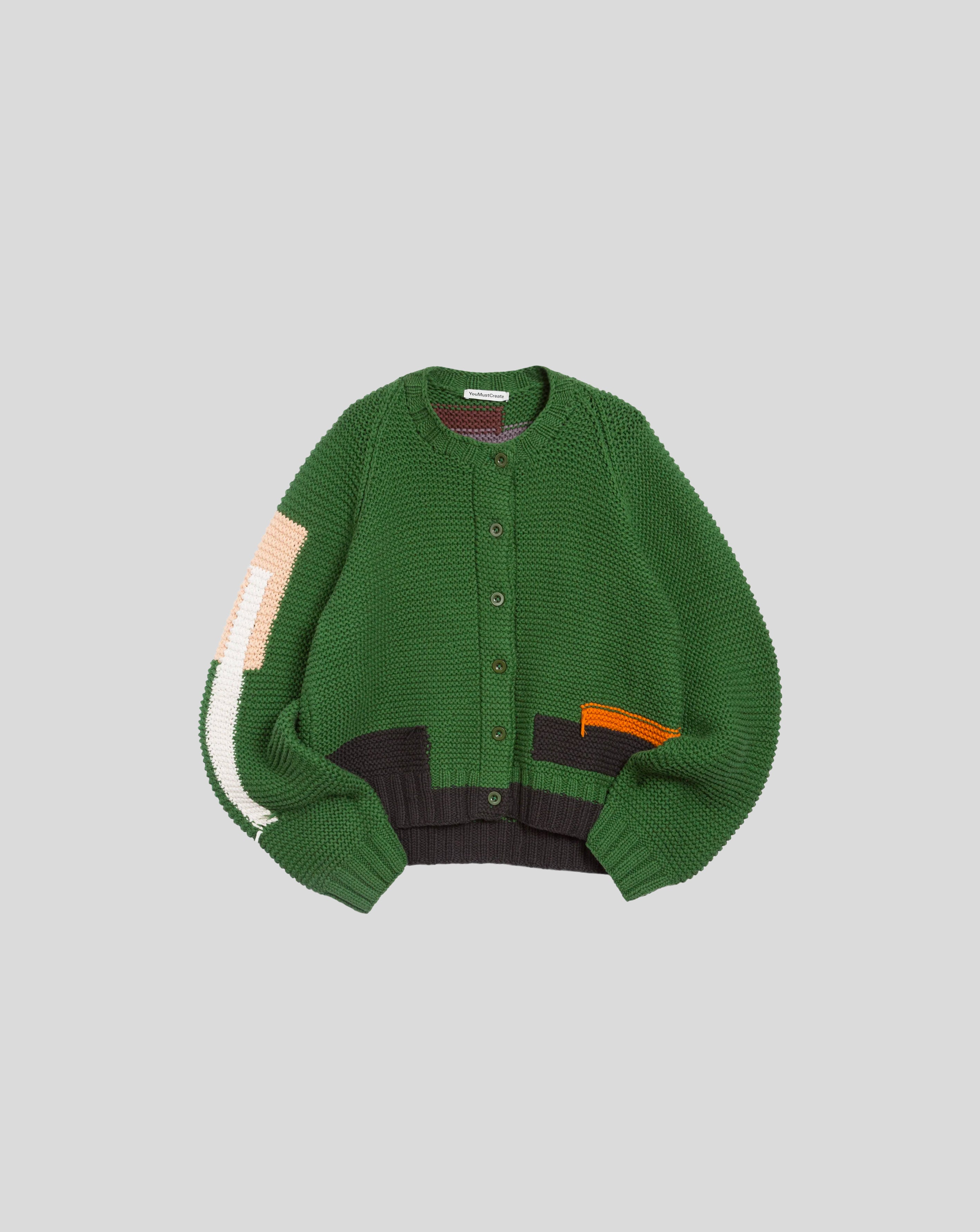 Atomic Cardigan - Green