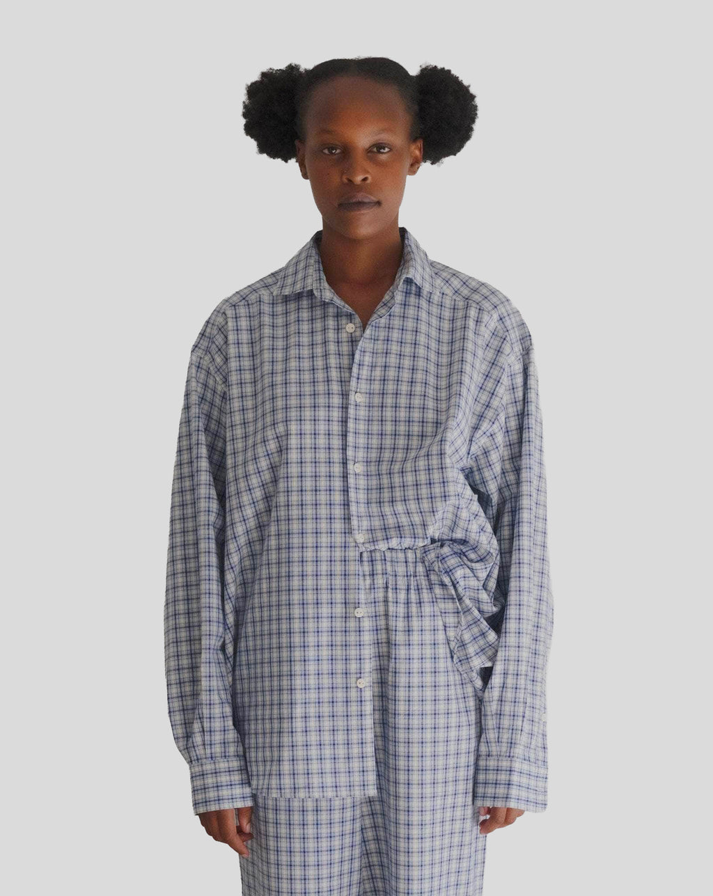 Claude Shirt - Blue Check