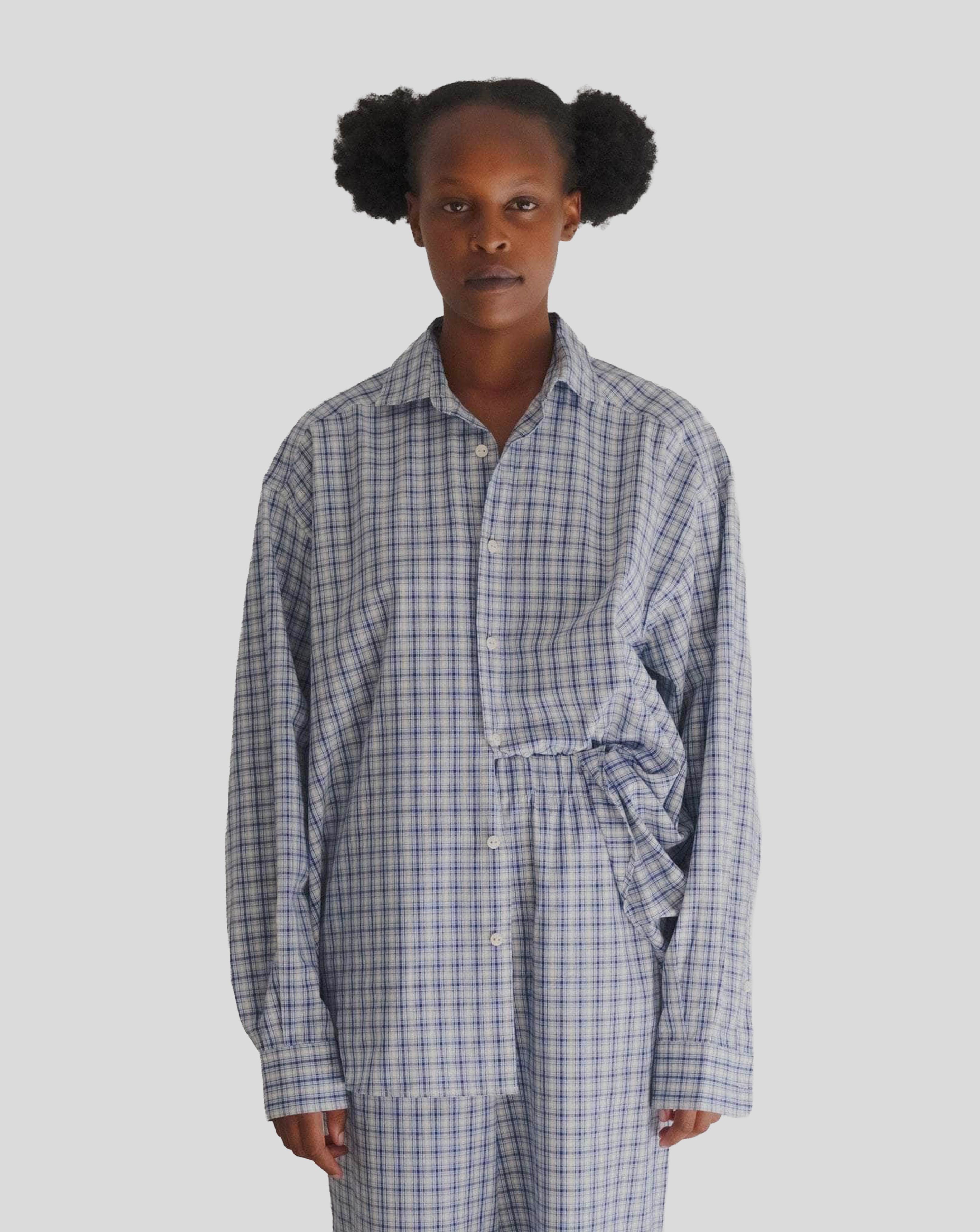 Claude Shirt - Blue Check