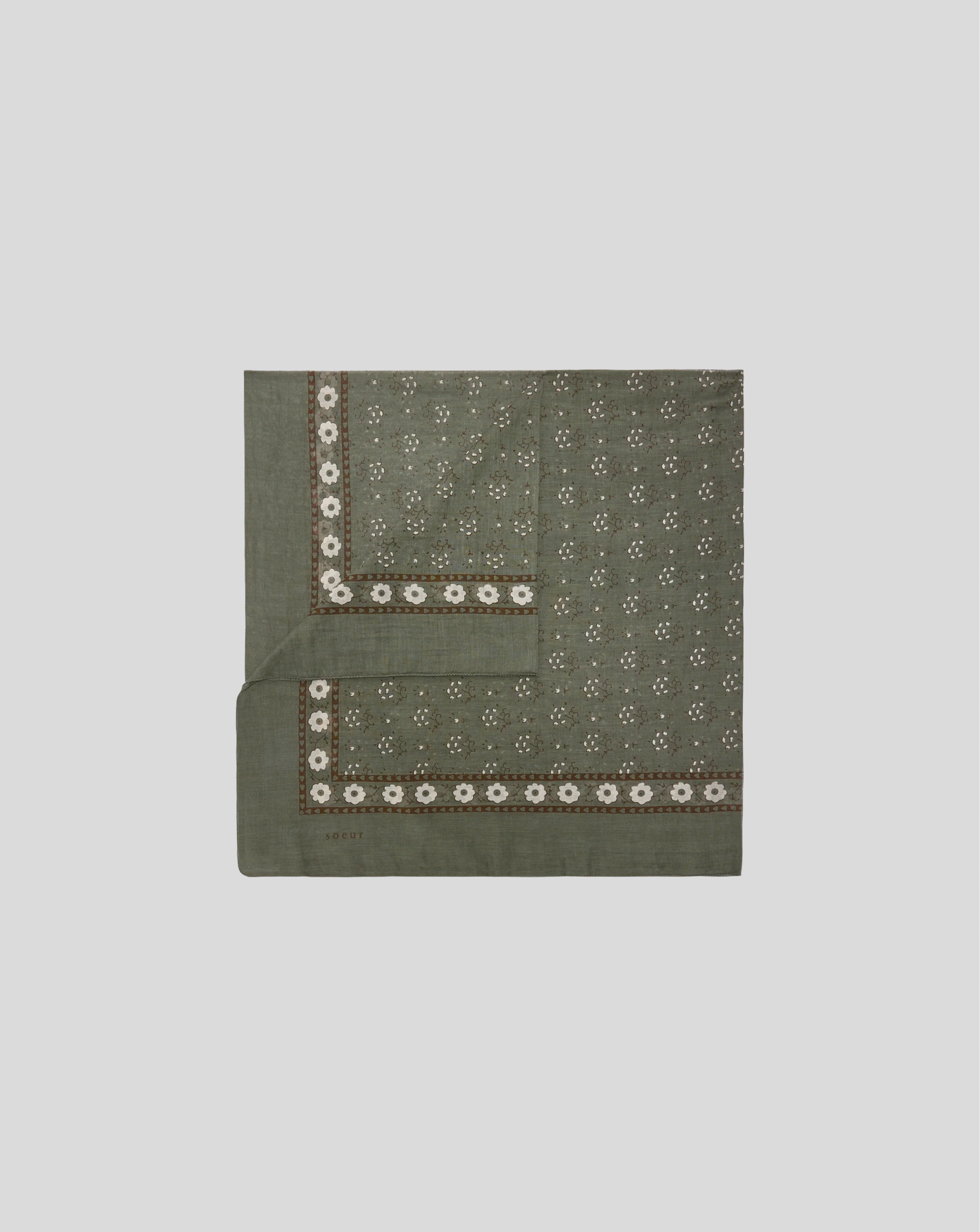 Soeur - Foulard - Kaki/Marron