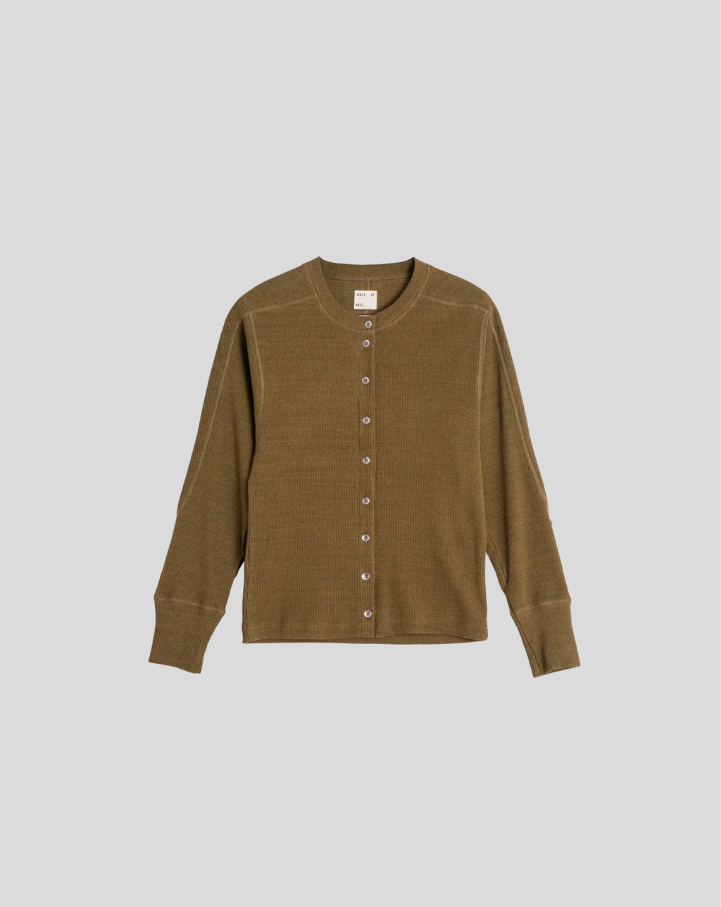 Girls of Dust - Button Down - Olive