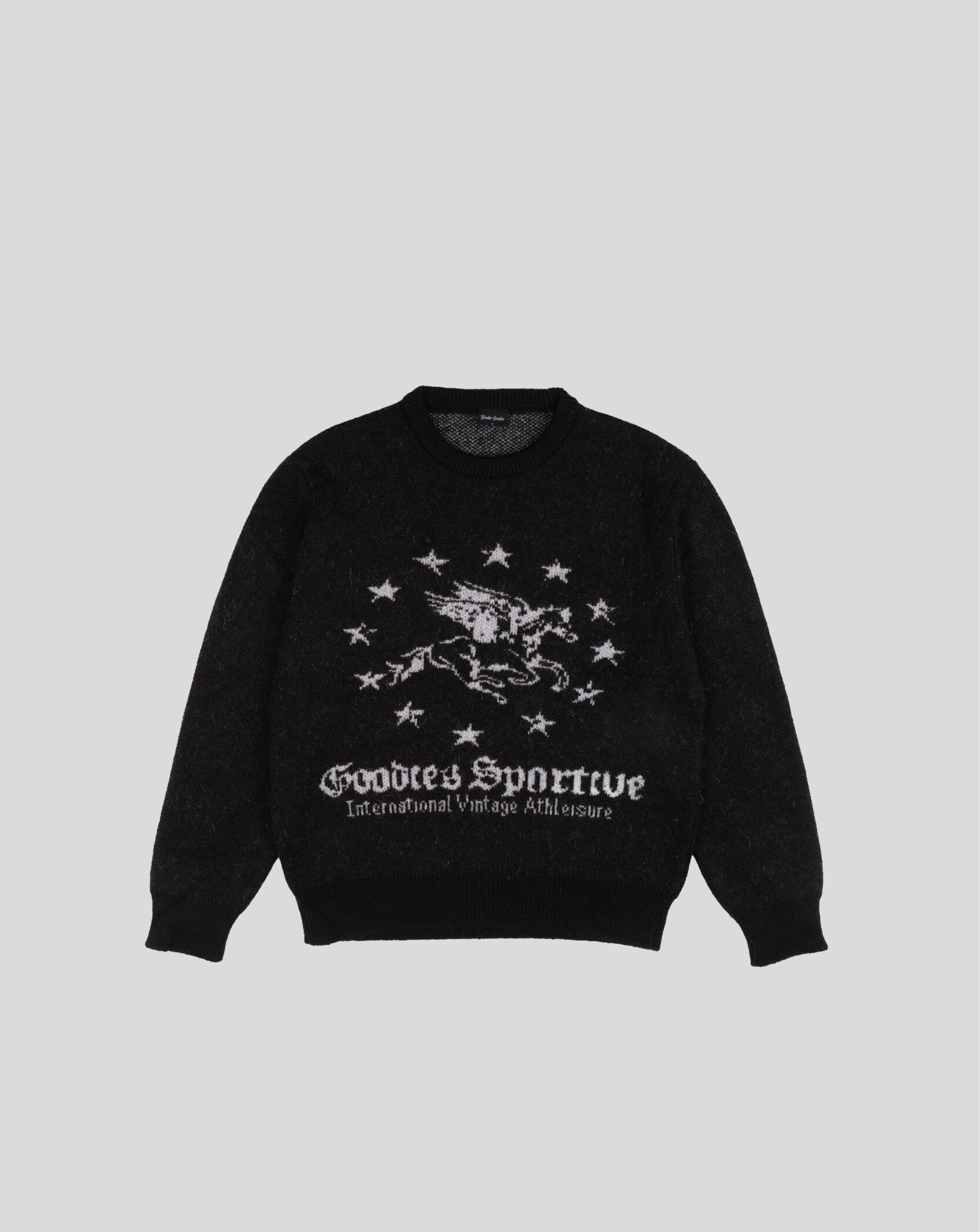 Goodies Sportive - Black Bean Knit - Black