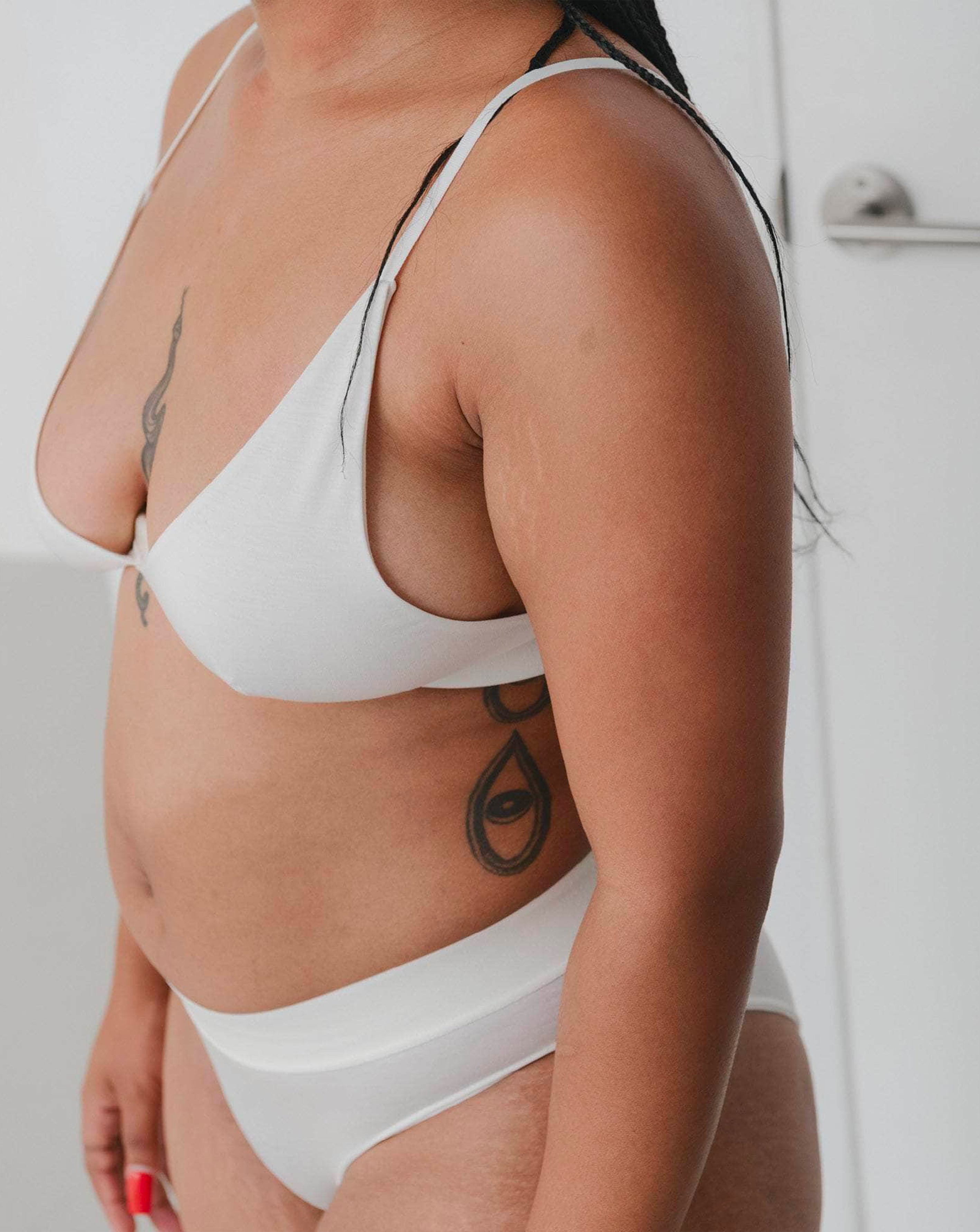 Triangle Bra - Undyed