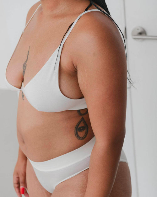 Baserange - Triangle Bra - Undyed