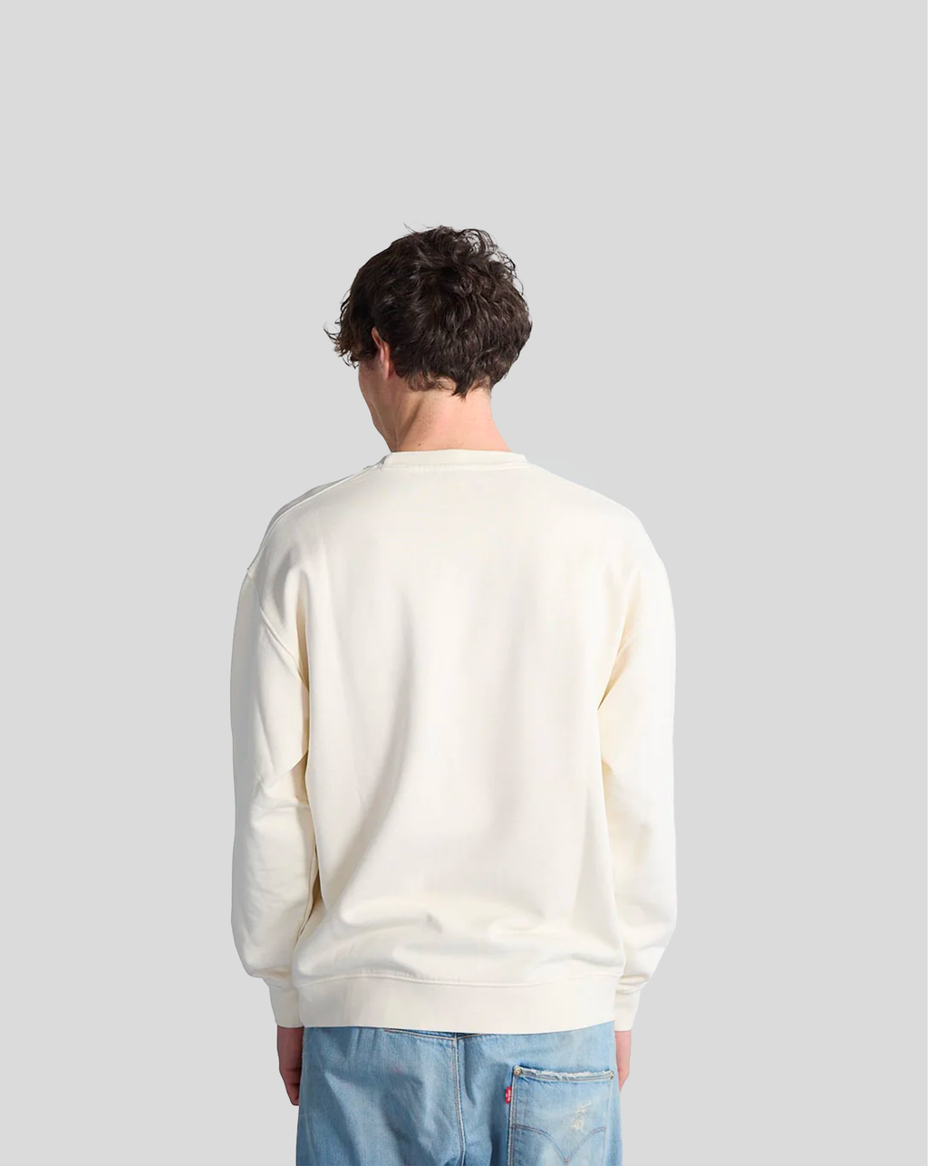 Crewneck Lounge - Washed White