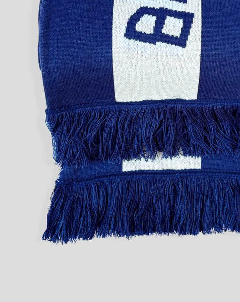 Scarf Classic - White Navy