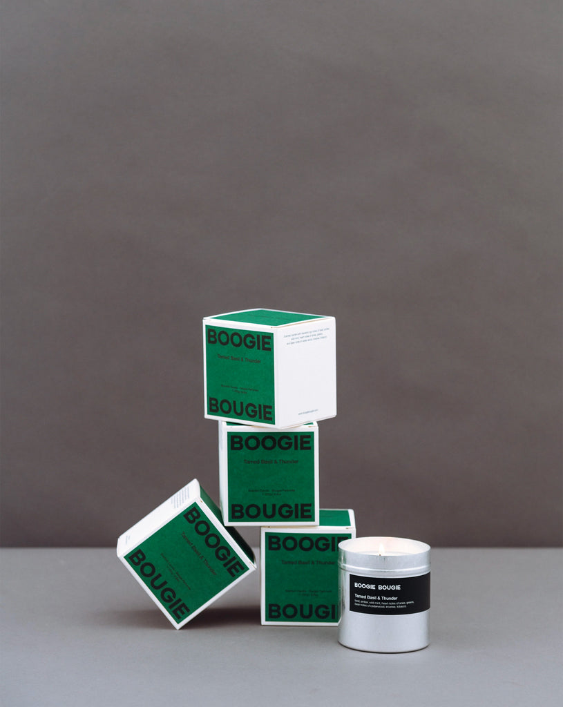 Candle - Tamed Basil & Thunder