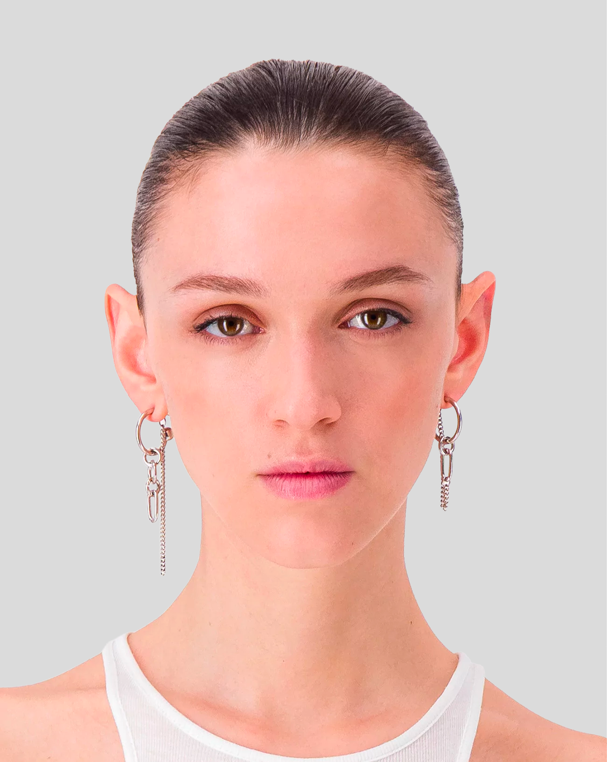 Allen earrings - Palladium