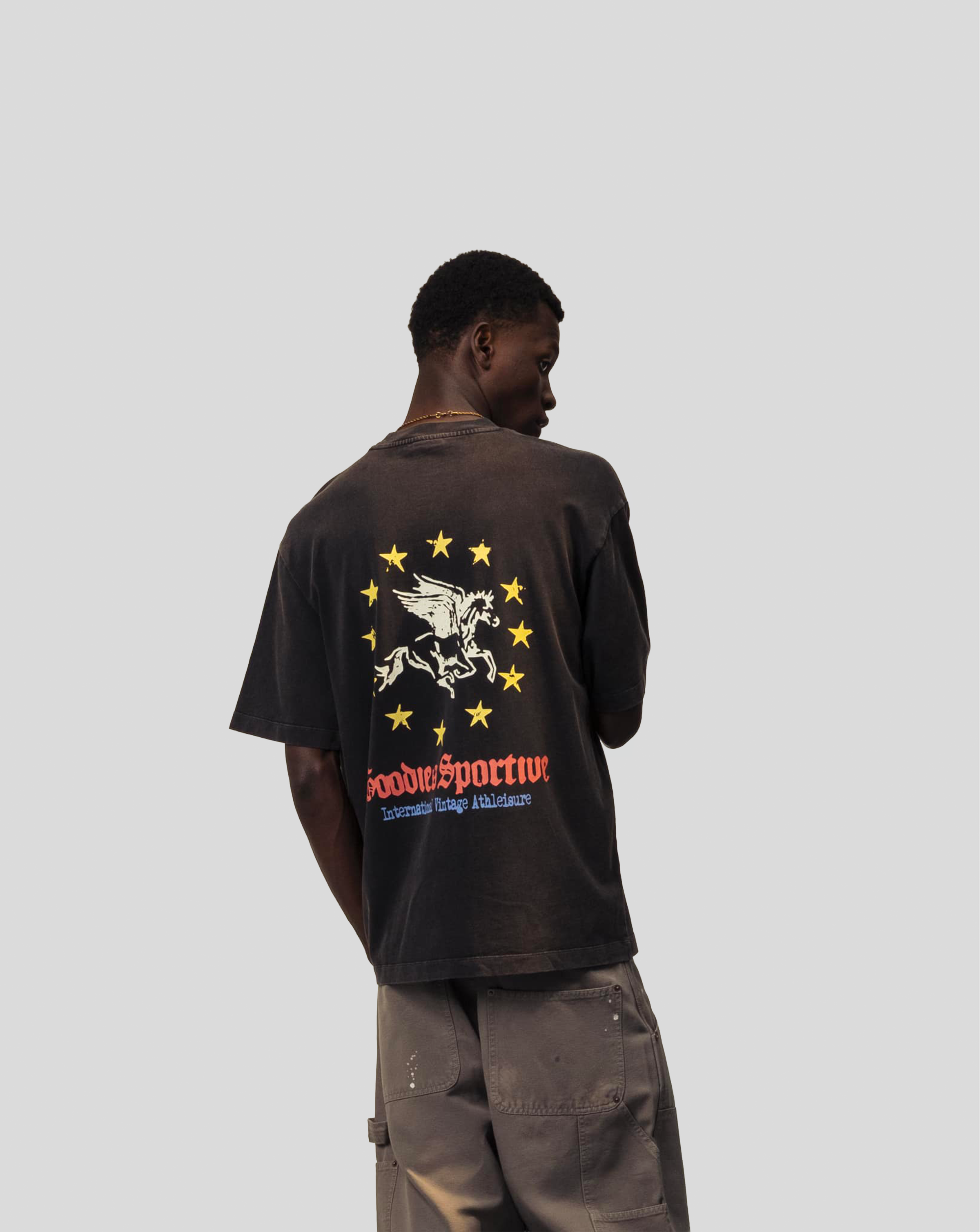 Goodies Sportive - Pegasus Union - Washed Black