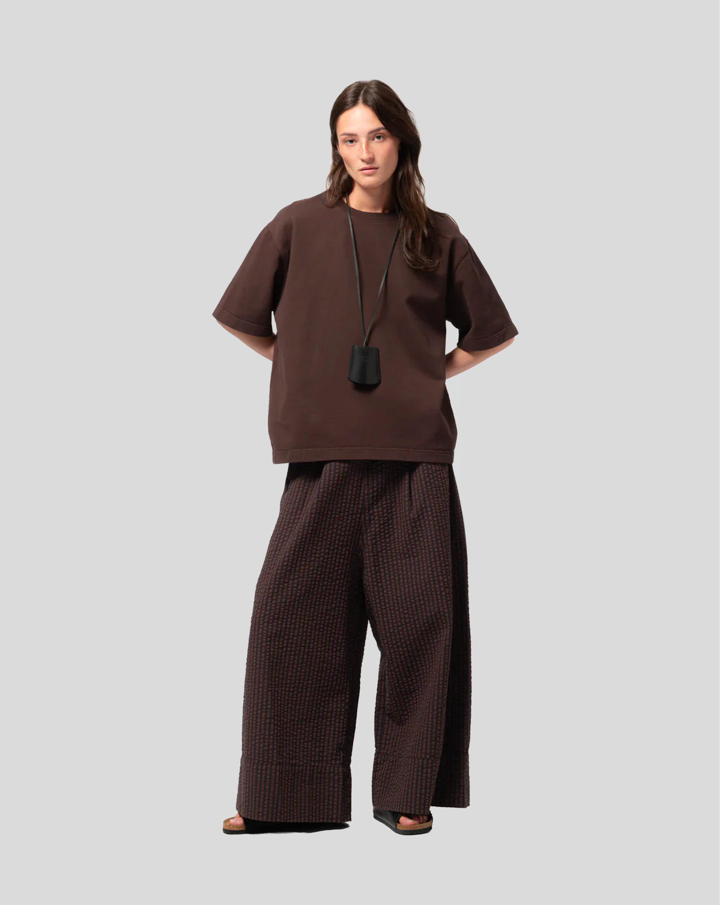 Culotte - Coffee/Navy