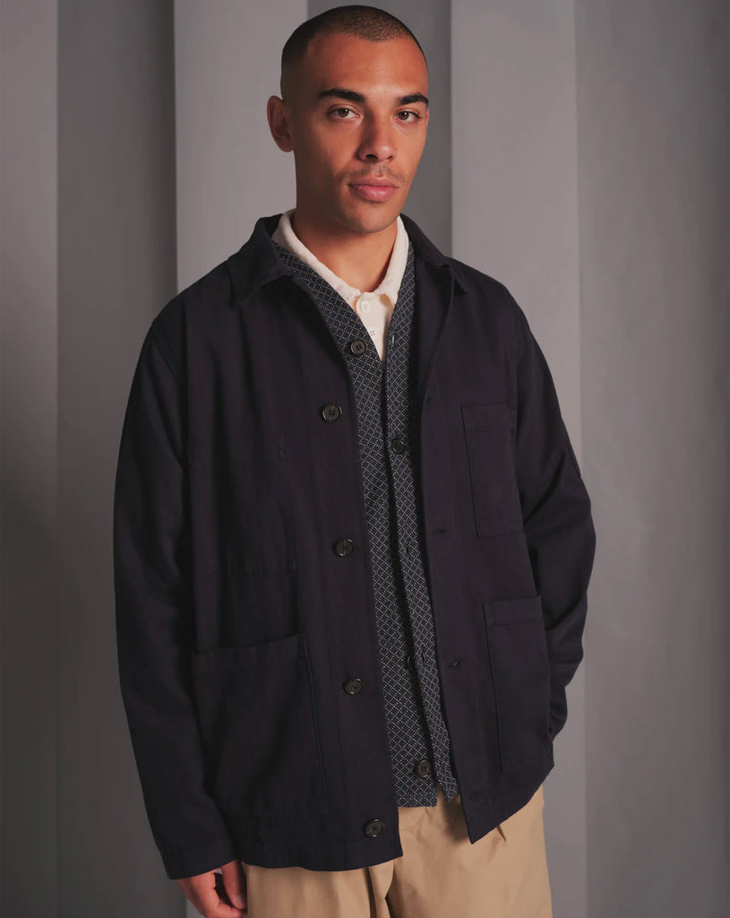 Coverall Jacket - Dark Navy