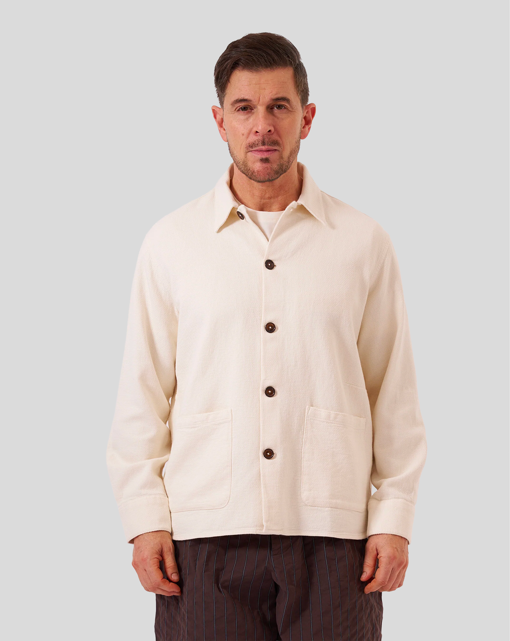 Travail Overshirt - Ecru