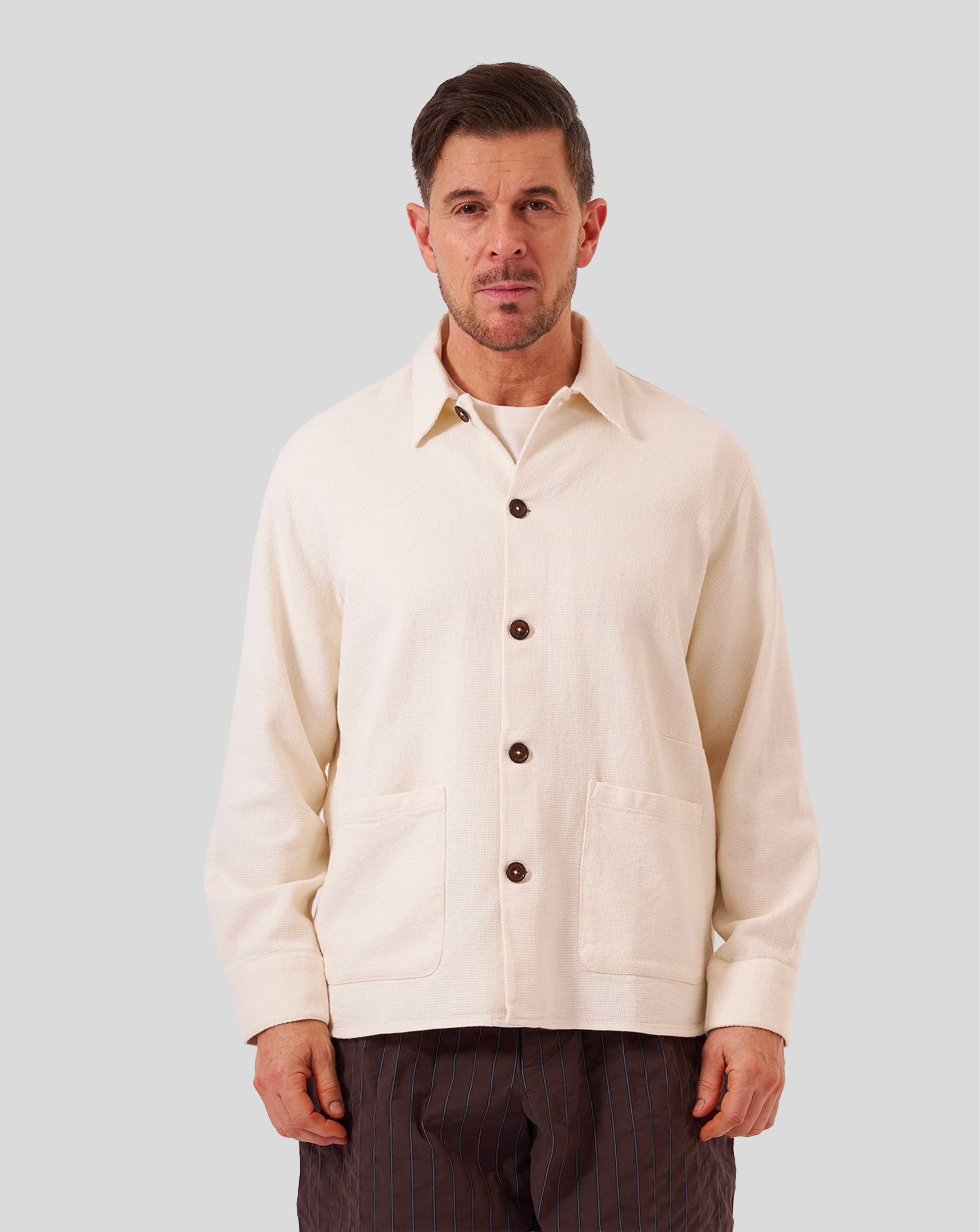 Travail Overshirt - Ecru