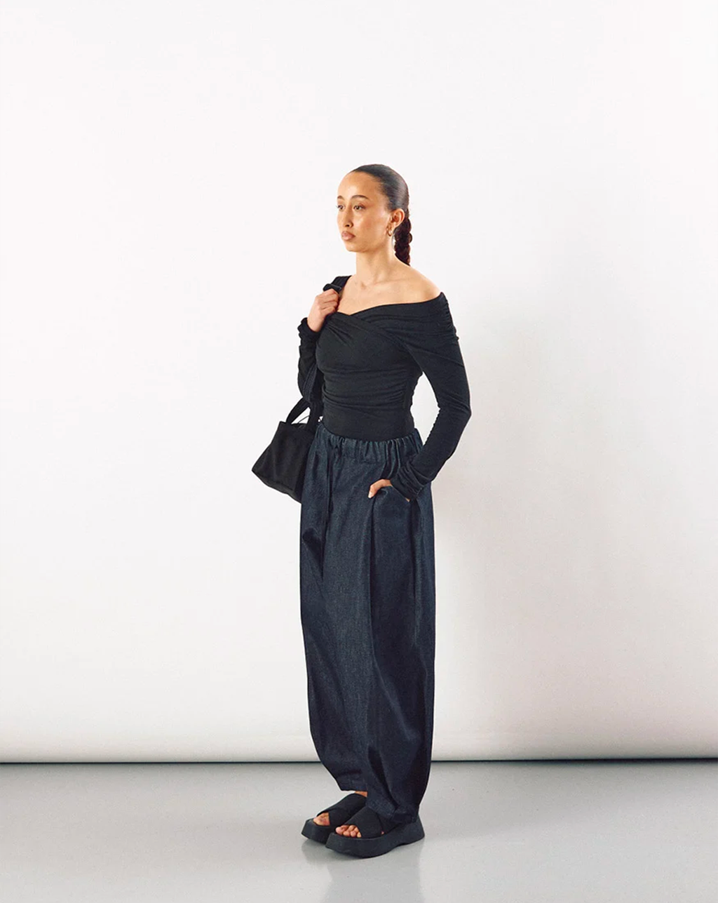 Cèucle - Pant Curved - Chap4 - Indigo