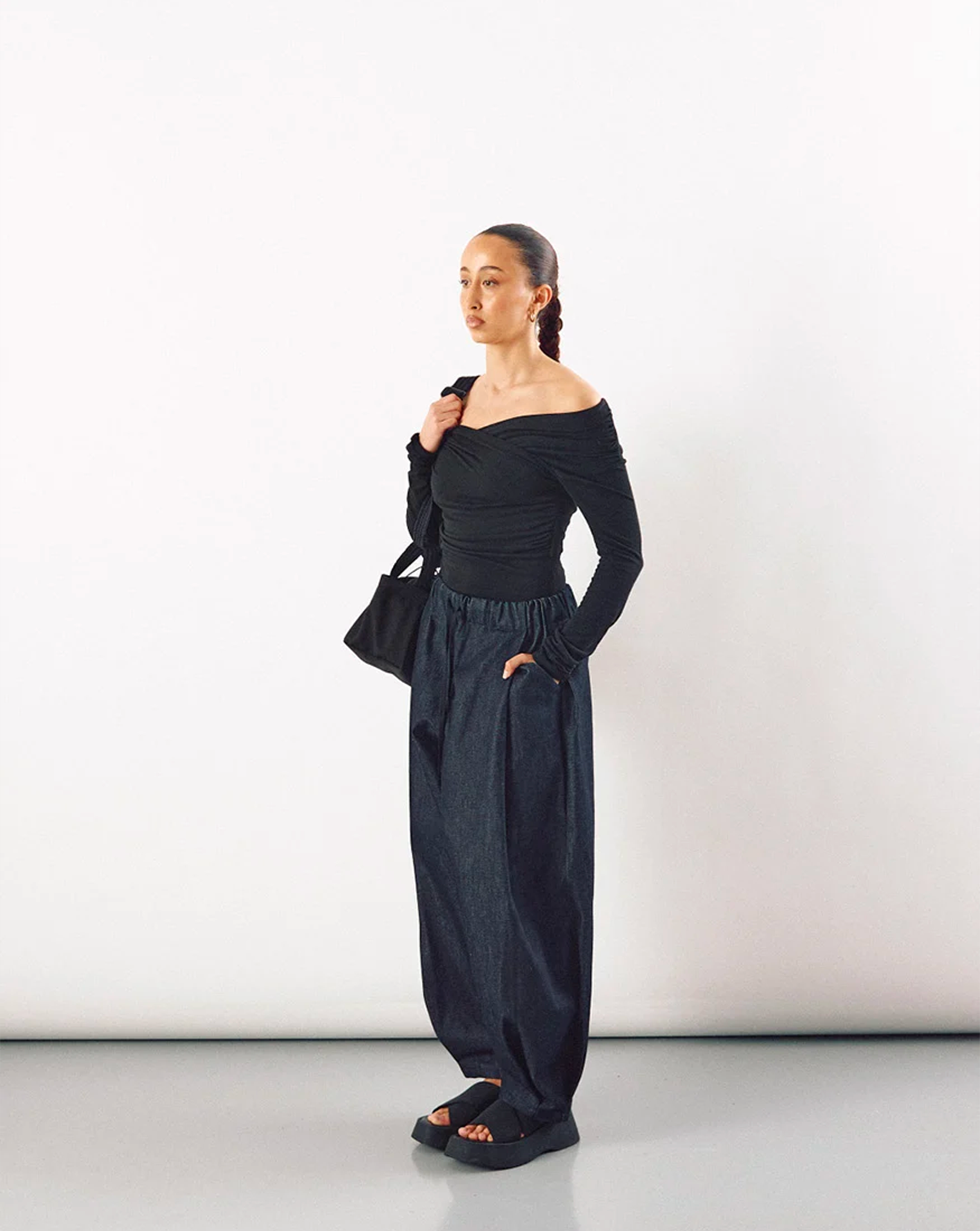 Cèucle - Pant Curved - Chap4 - Indigo