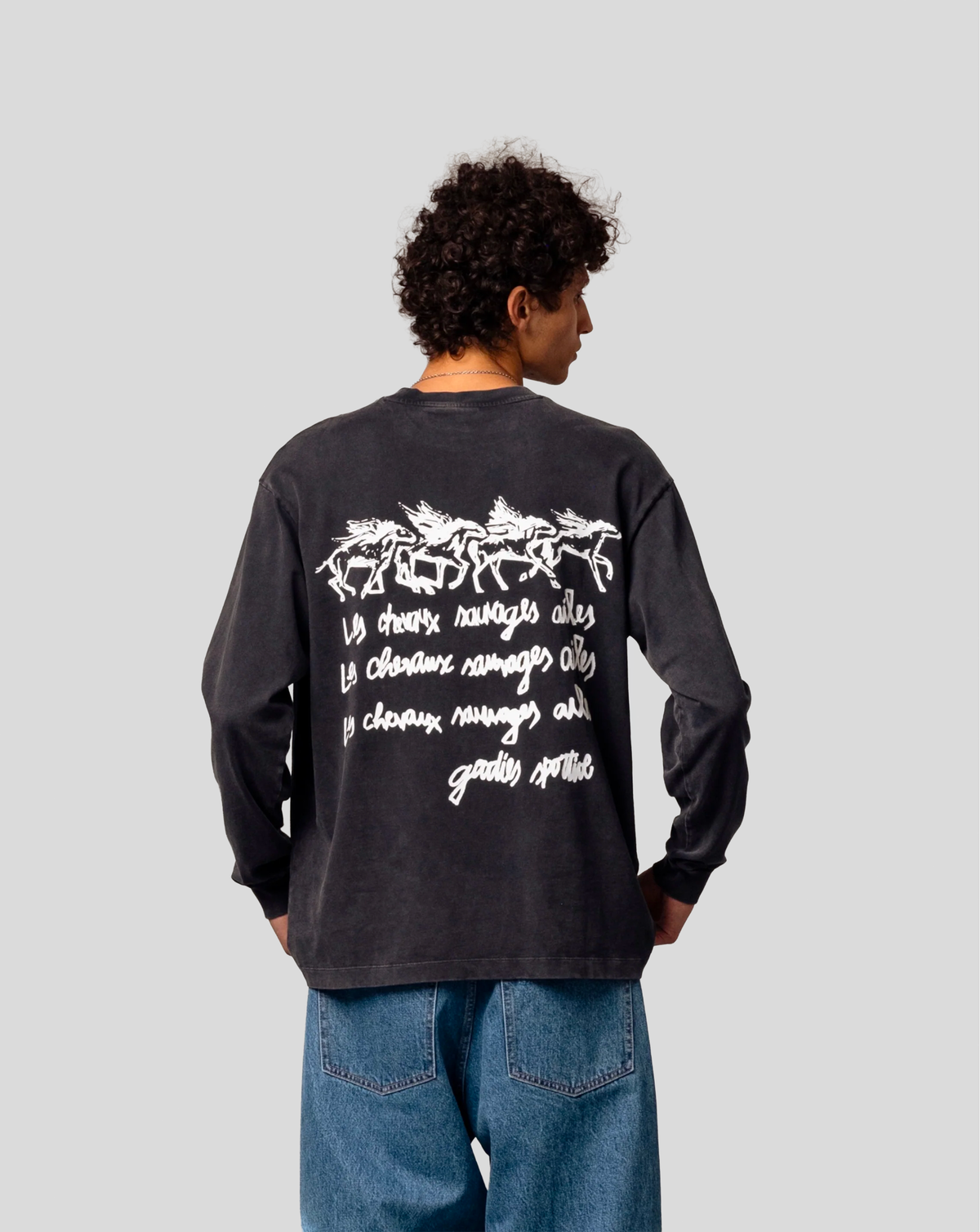 Goodies Sportive - Chevaux Sauvages - Grey Fadeout