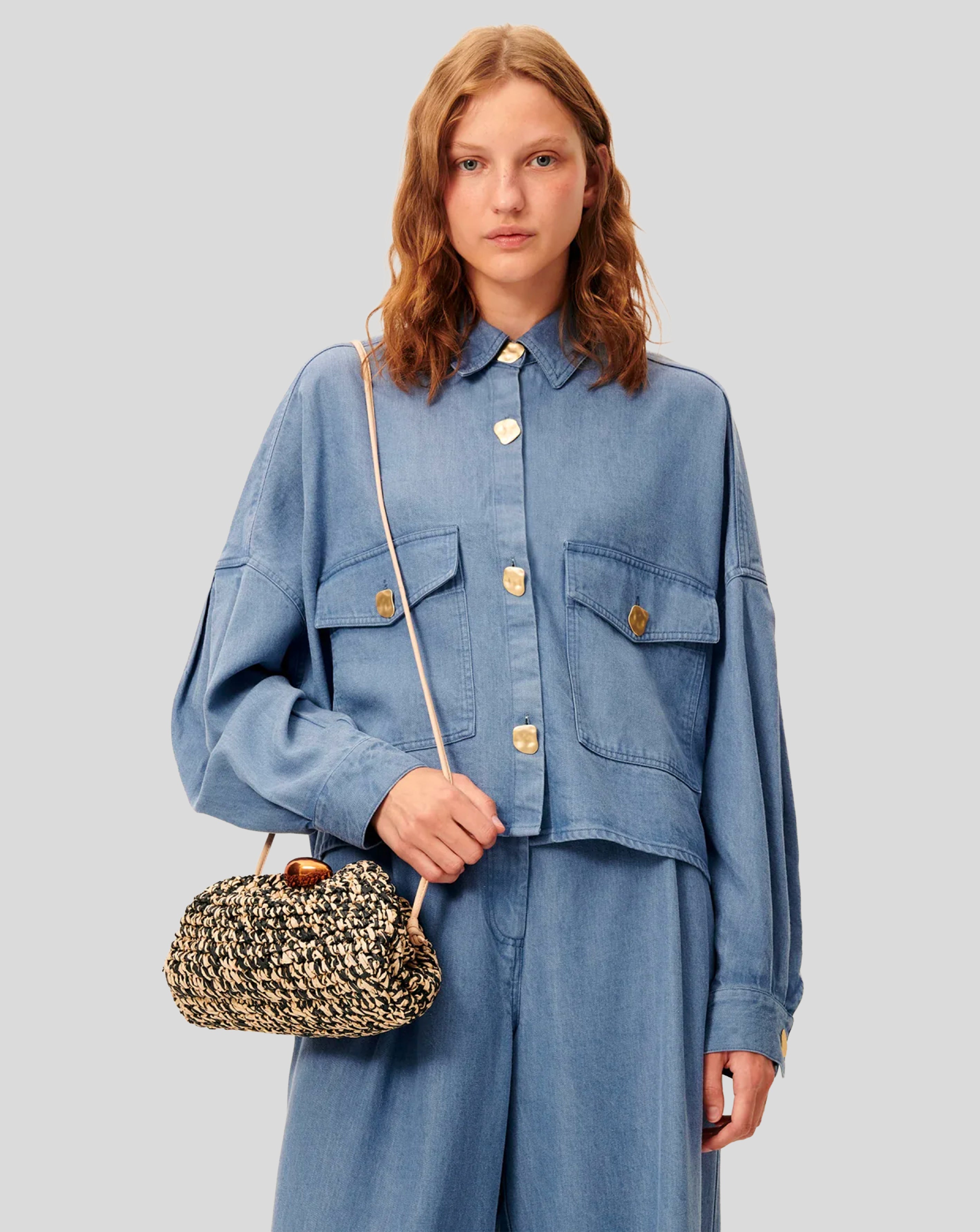 Luna Clutch - Sandblack