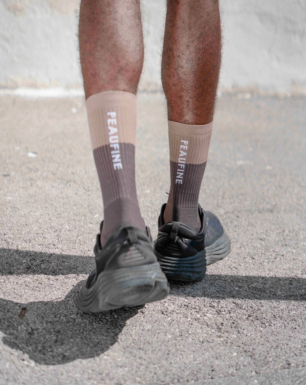 Bicolore Socks - Brown/Choco