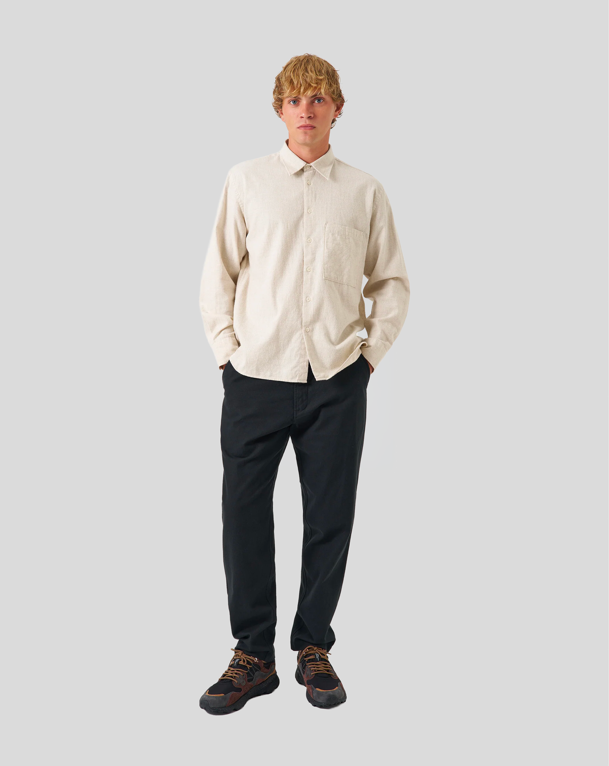 Square Pocket - Ecru