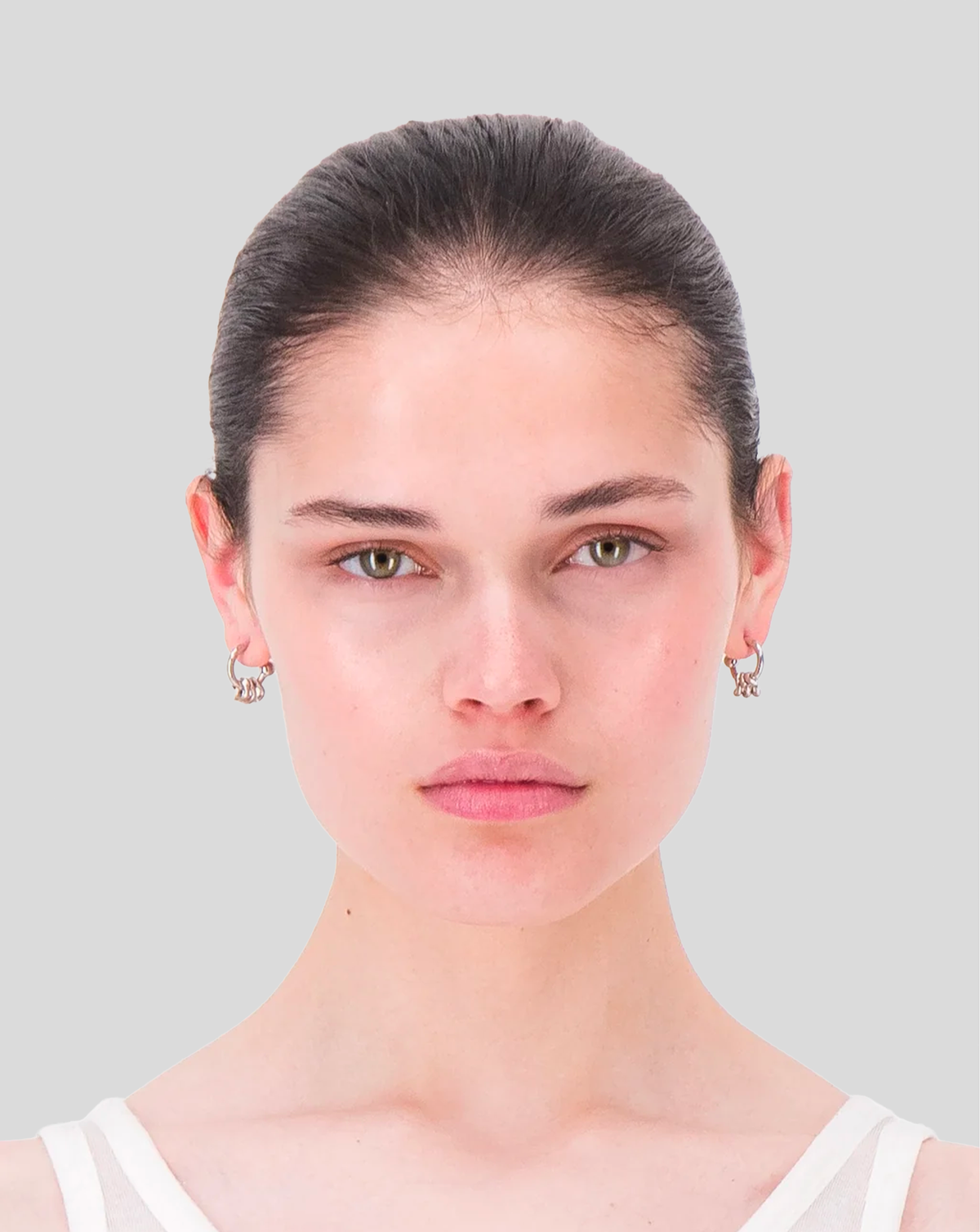Alena earrings - Palladium
