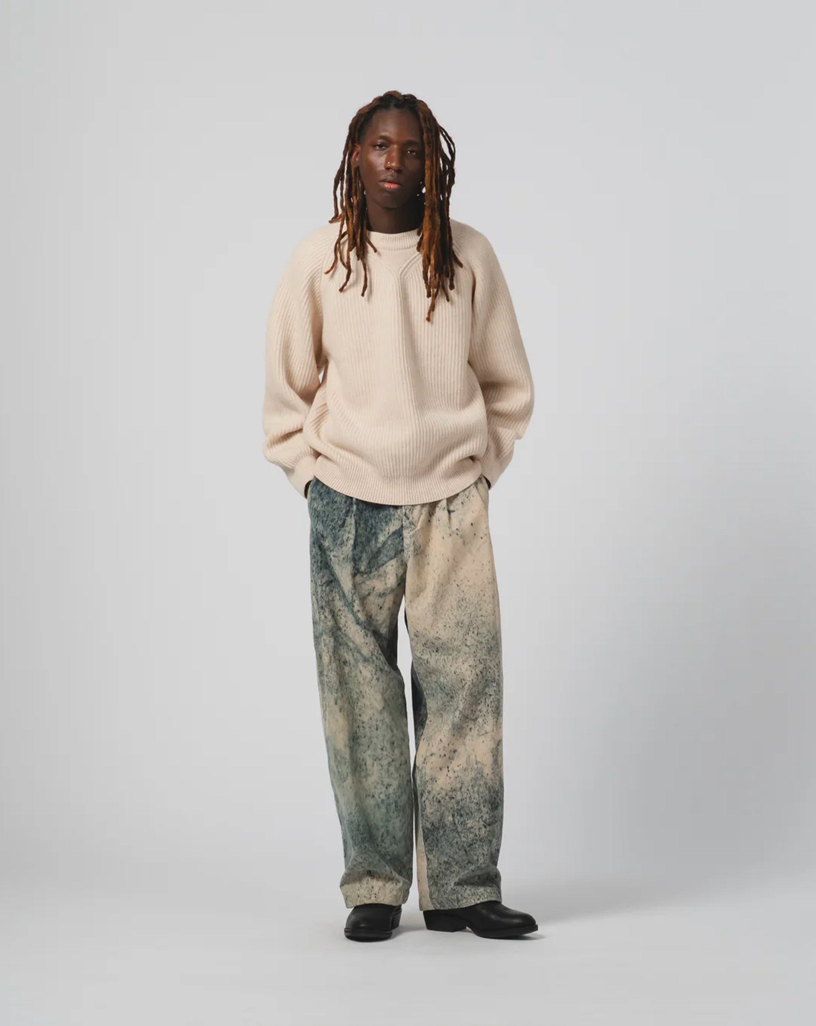 Crew Neck - Wheat