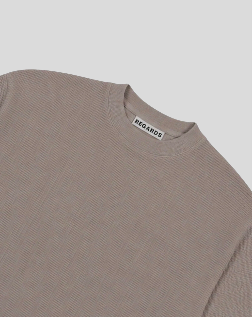 R14000-Waf  Tee - Taupe