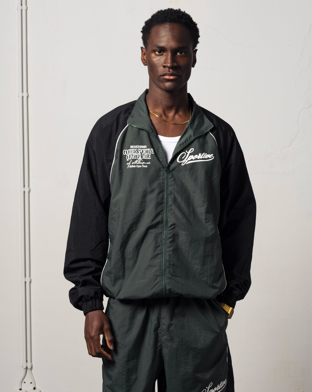 Open Jacket - Dark/Green