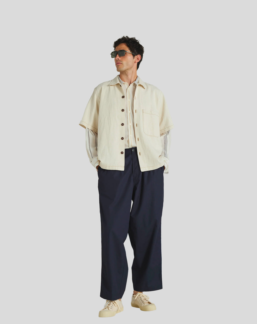 Fatigue Shirt - Ecru