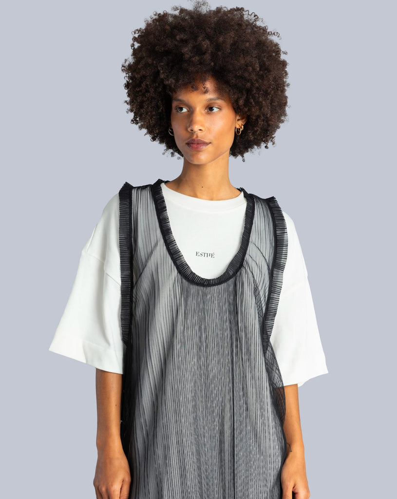 Over Pleated - Black