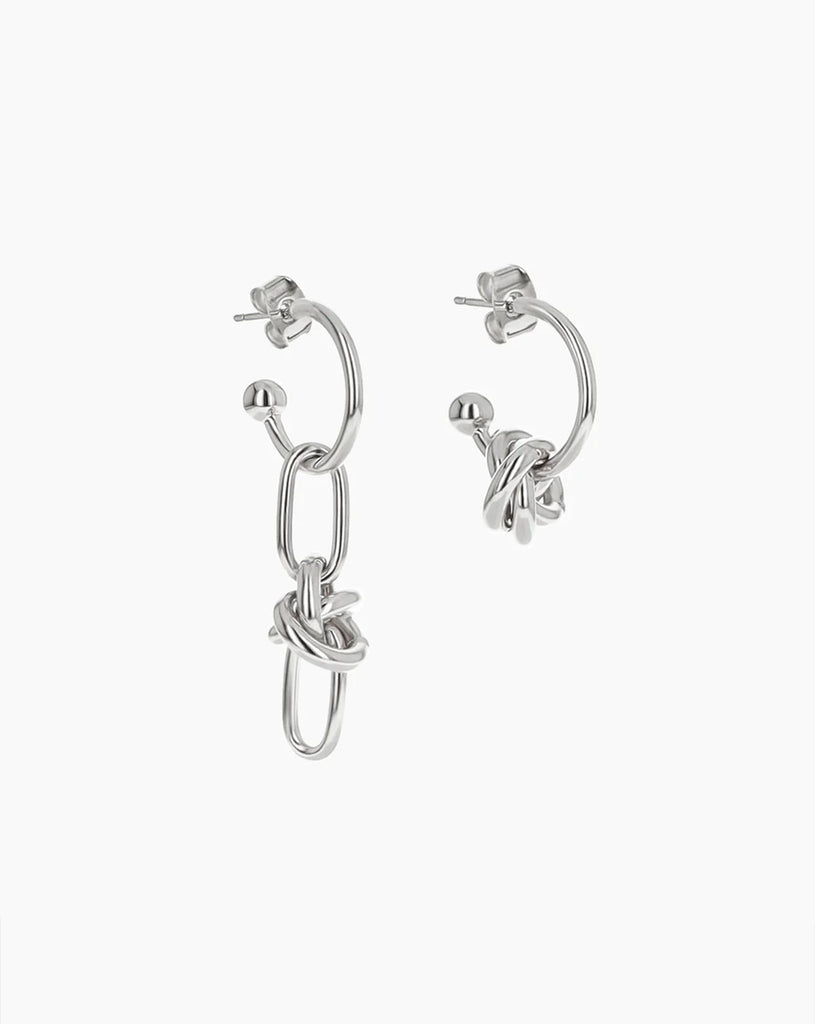 Daria Earrings - palladium