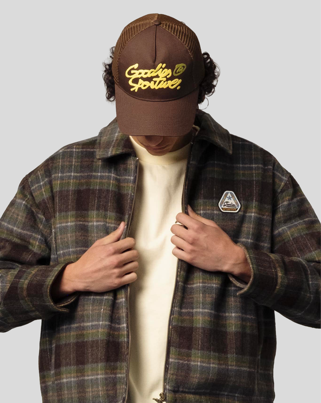 Brown Sportive Cap - Brown