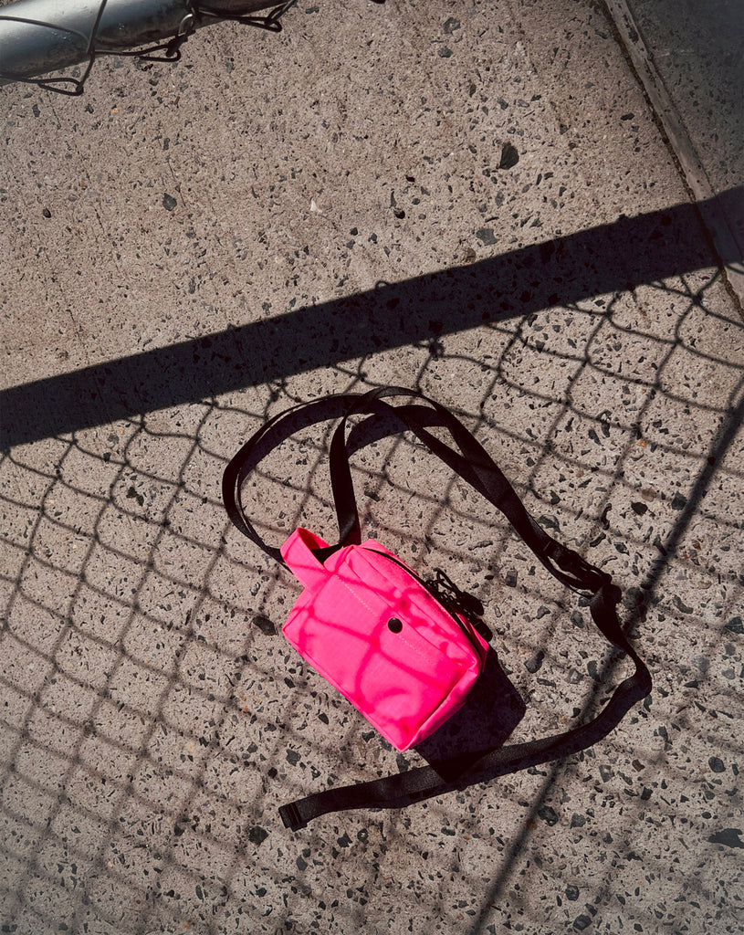 Belt Pouch Mini - Spider Pink