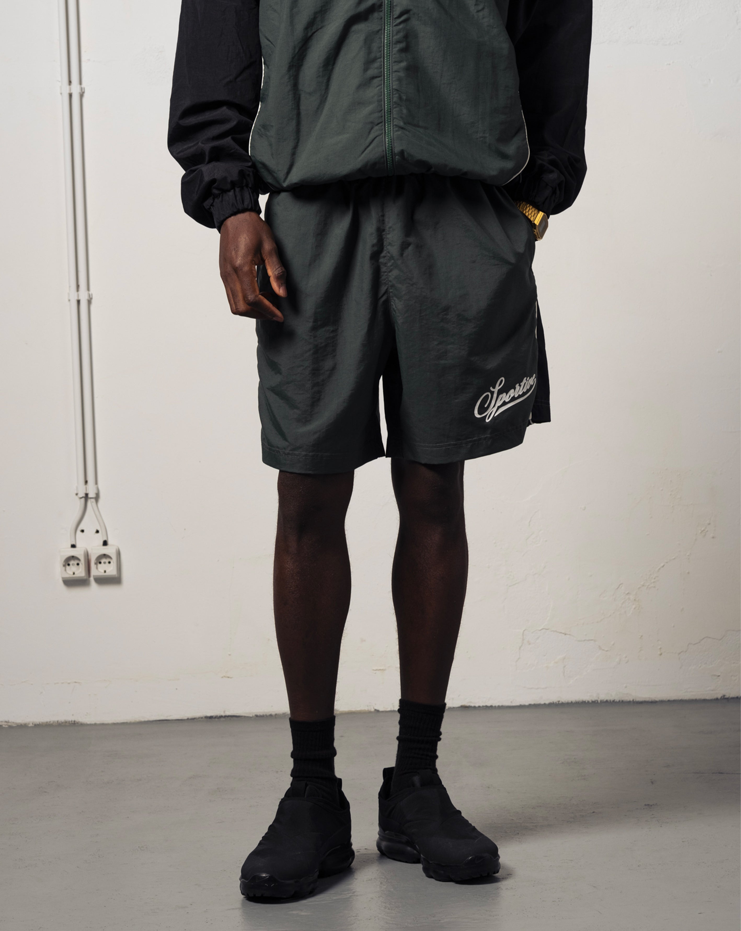 Open Short - Dark/Green