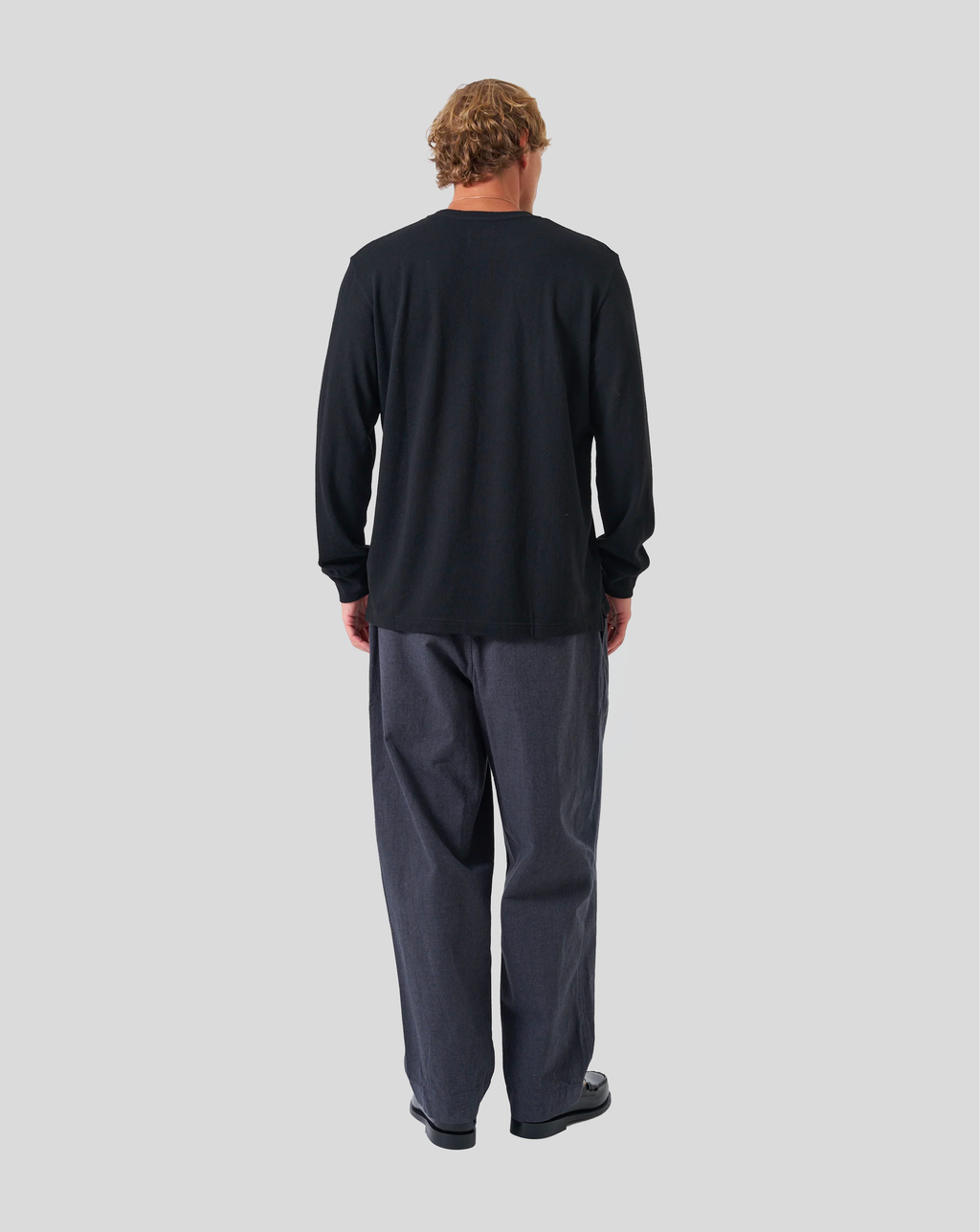 L/S Pocket - Black